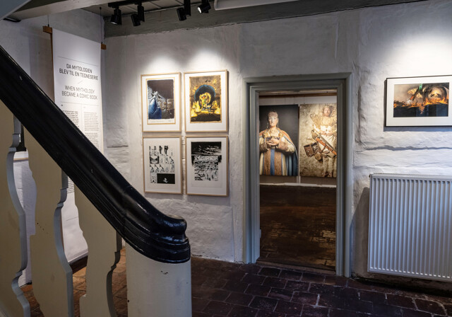 Räume mit der Ausstellung im Køge Museum